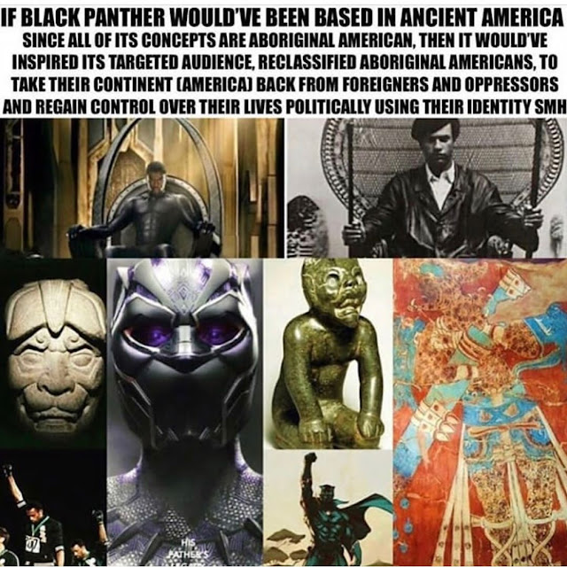 black panther is american native