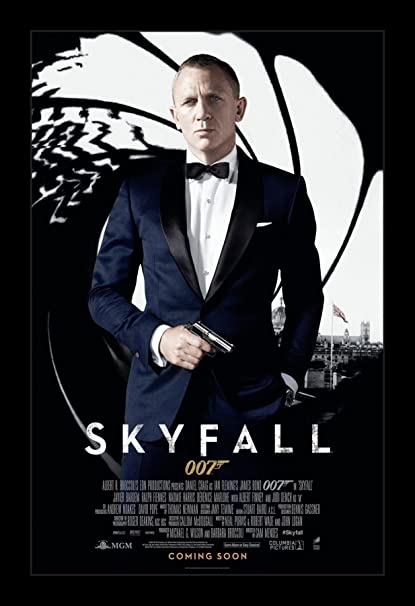 3- James Bond - Skyfall (2012)✅