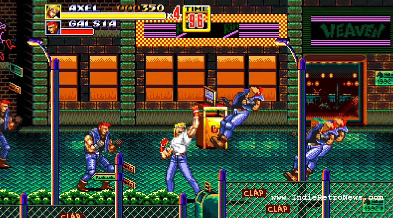 Retro News: Streets of Rage 2 New Era - An upcoming Remastered version of Streets of Rage 2 with demo!