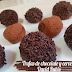 Trufas de chocolate y cerveza