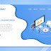 Web Design Landing Page Template Free Vector