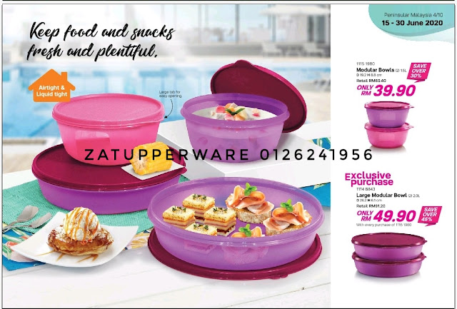 Tupperware Mini Leaflet 15th - 30th June 2020