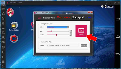Koplayer pilihan Emulator Android dengan fitur rekam layar