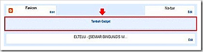 Widget Baru Pada Header Blog