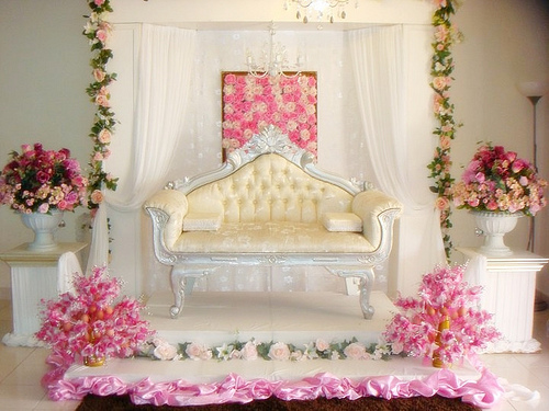 Qesah Qawen Cadangan Design Pelamin untuk projek DIY