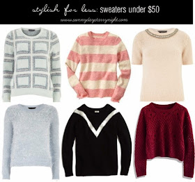 stylish for less: sweaters under $50