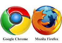 google chrome dan Firefox