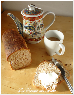 Pan de molde con espelta