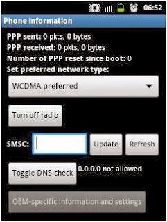 3G signal, Cara Memperkuat Sinyal 3G network di Android