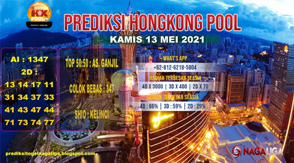 PREDIKSI HONGKONG   KAMIS 13 MEI 2021