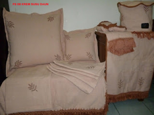 GROSIR TENUN ATBM WARNA  COKLAT  HARGA MURAH DEKORASI 