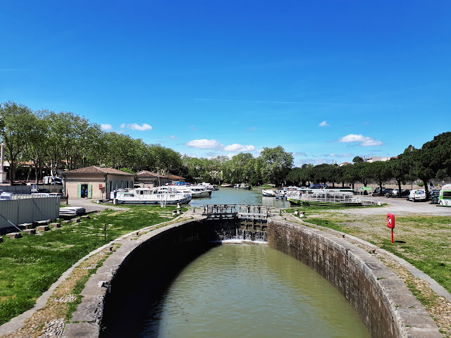 Water gate UNESCO world heritage at Carcassonne