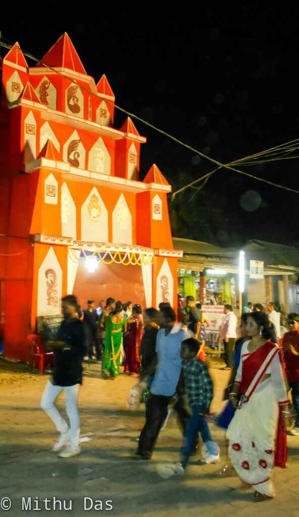 Durga Puja at Thakurbari, Bokajan.