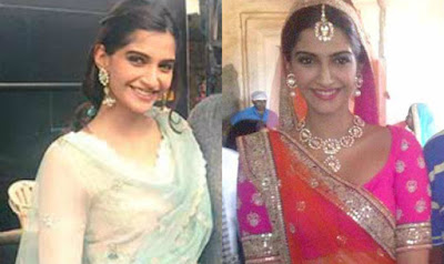 Sonam Kapoor designer dress in Prem Ratan Dhan Payo