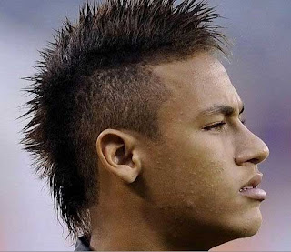 Qoza', hair Style, Mohawk, mohak, Neymar, Gaya rambut, model rambut