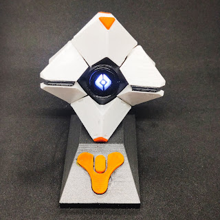 Destiny Ghost 3D printed diorama