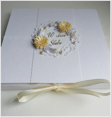 quilling Hochzeitskarte mit Tauben