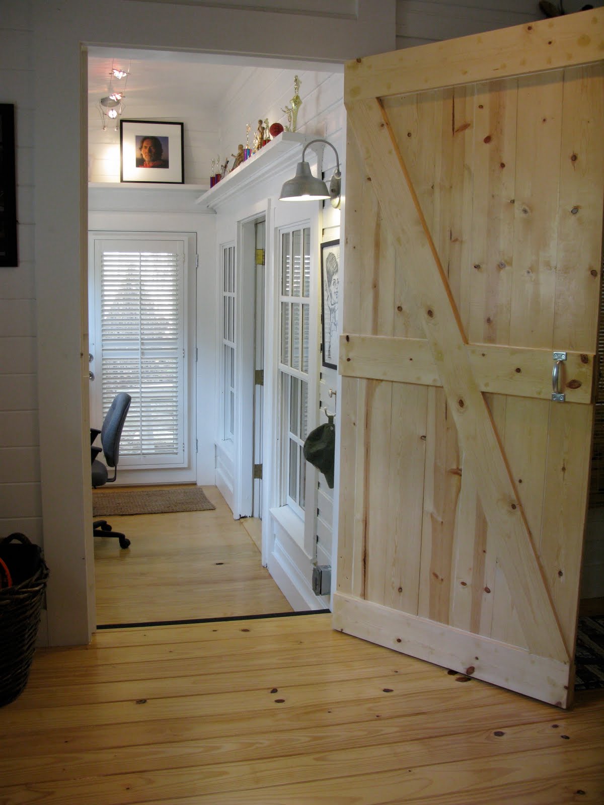 jvw home: BARN DOOR BEDROOM