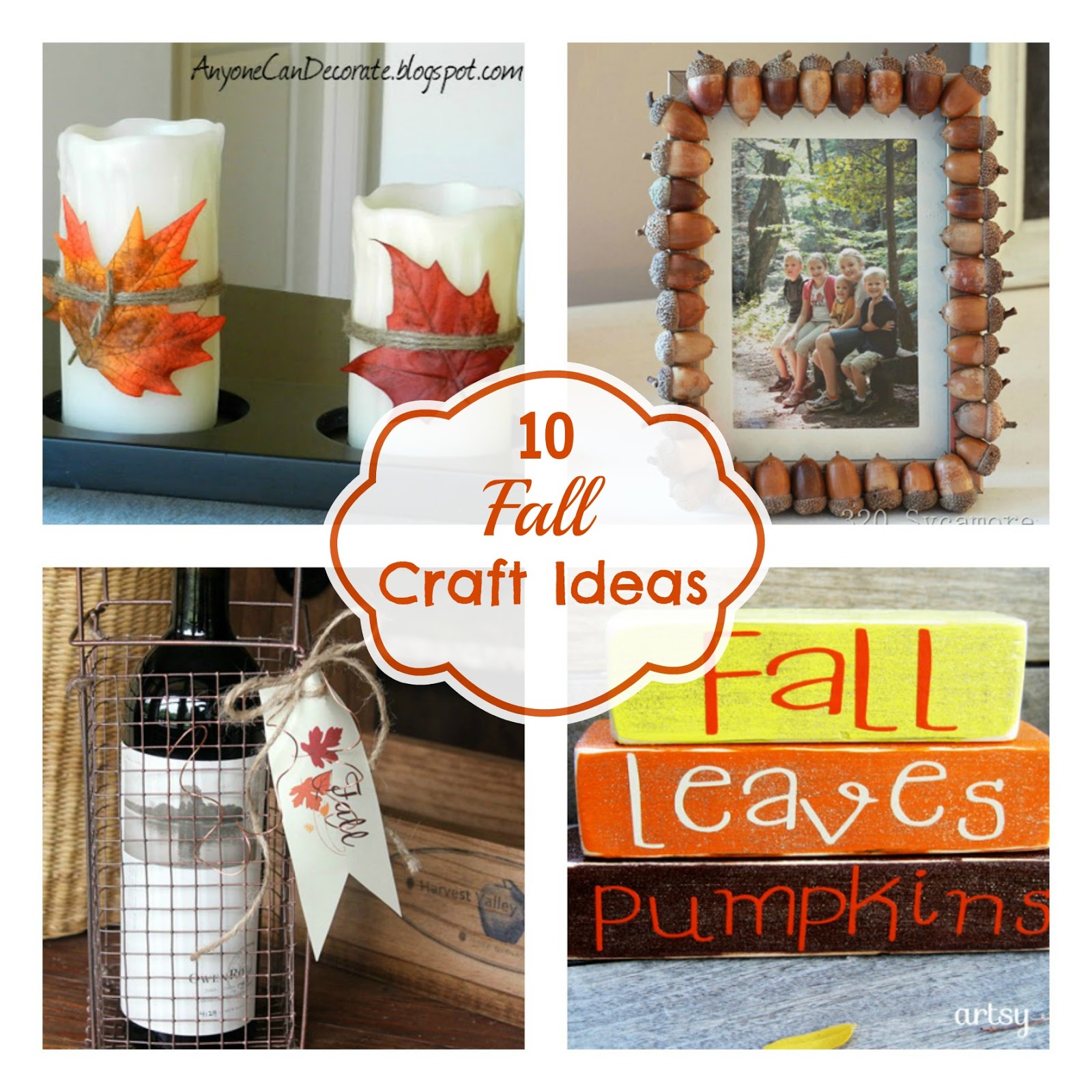 Fun Home Things: 10 Fall Craft Ideas