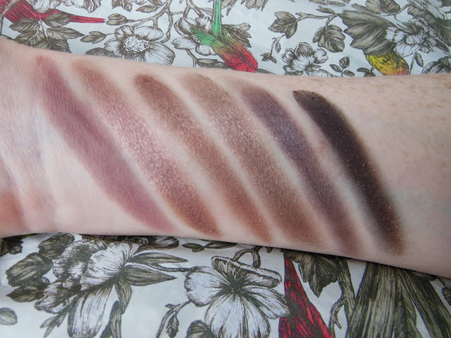 Urban Decay Naked 3 palette eye shadow swatches