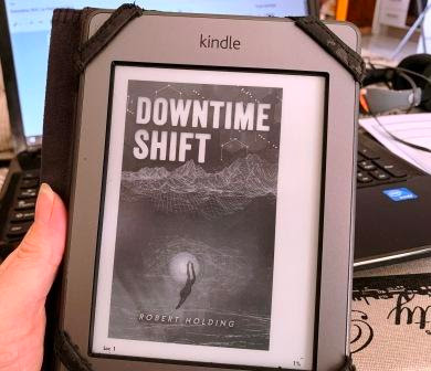 Downtime Shift - Robert Holding cover on Kindle