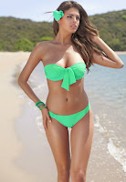 Serbian Model Bojana Krsmanovic sexy bikini body photo for Omsa swimwear models photoshoot