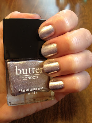 butter LONDON, butter LONDON nail polish, butter LONDON nail lacquer, butter LONDON nail varnish, butter LONDON Wallis, nails, manicure, swatches, butter LONDON Lillibet's Jubilee