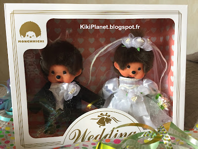 Monchhichi 30th Anniversary Western Dress Wedding Box  Référence 260900 kiki bebichhichi  vintage