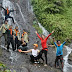 Warna Alam Shooting Bareng GTV Program Travel Addict Di Curug Wangun