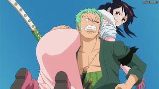 ワンピースアニメ パンクハザード編 614話 たしぎ ロロノア・ゾロ Roronoa Zoro | ONE PIECE Episode 614