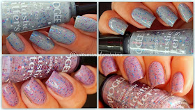 Azul Magnífico e Rosa Deslumbrante Fantastic Glitter's L'apogée