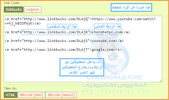 شرح مفصل لكيفية جني أموال من إختصار الروابط مع أصدق وأقدم موقع Linkbucks