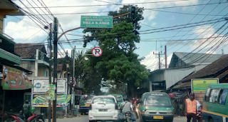 Petunjuk jalan ke villa kancil kampoeng soenda