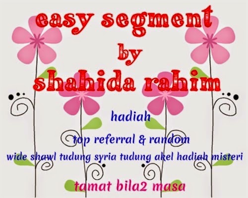 http://nuyushahidarahim.blogspot.com/2014/04/easy-segment-by-shahida-rahim.html