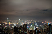 Hong Kong night skyline. Posted by Nikhil Karthikeyan at 9:27 AM