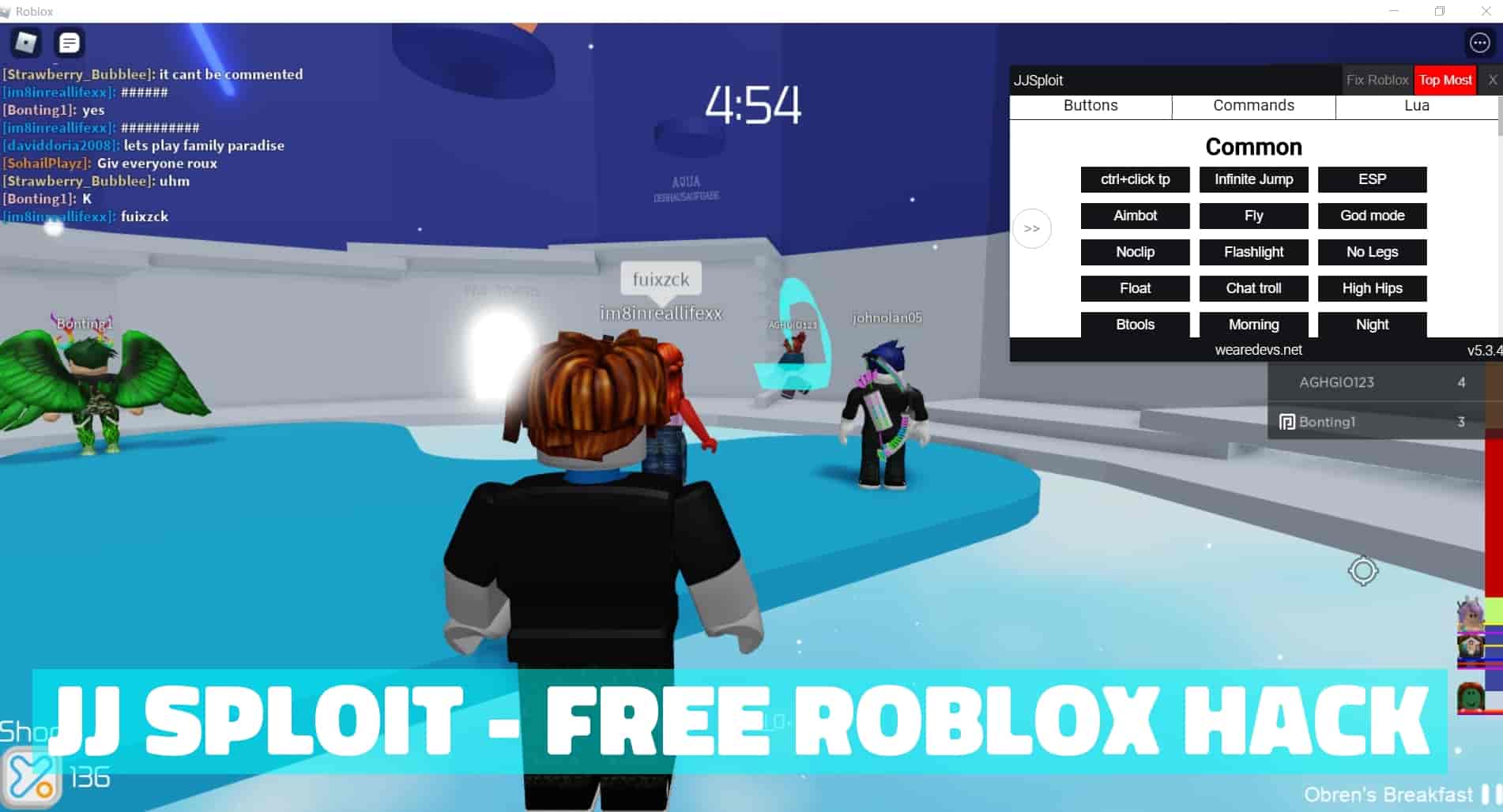 Latest Jjsploit Roblox Free Hacks Working Exploit For Roblox Undetected Gaming Aspect - tampermonkey hacks for roblox