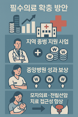 지역 의료 강화와 필수 의료 보상 방안
