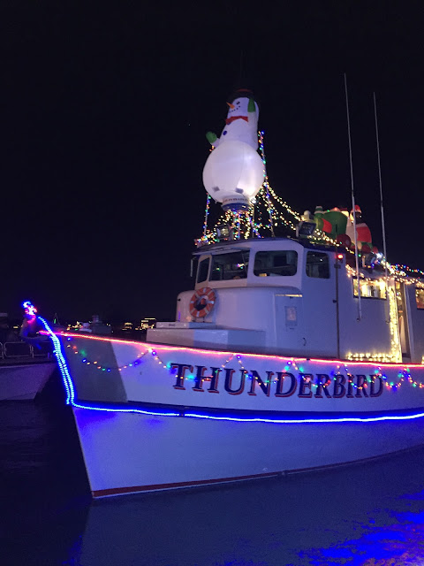 Newport Beach Christmas Boats
