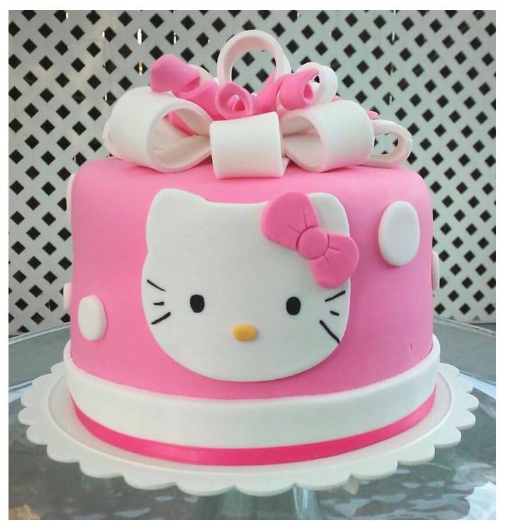 Bits N' Bytes: Hello Kitty Cake and Cupcakes