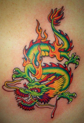 Labels tattoo asian tattoo dragon