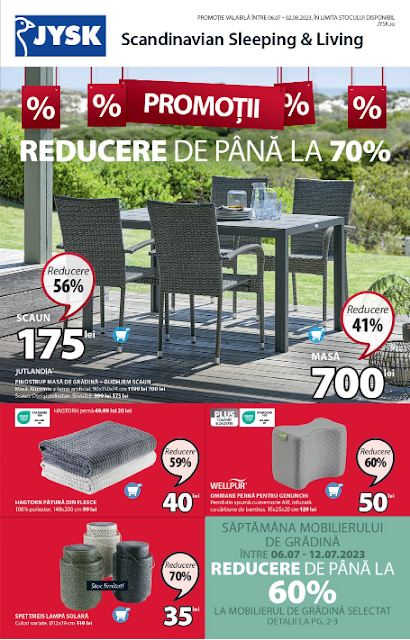 JYSK Catalog-Brosura 6-12.07 2023 → Până la 70% reducere