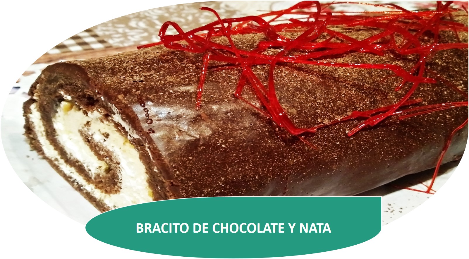 BRACITO DE CHOCOLATE Y NATA