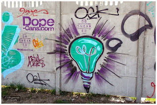 Krik Kong graffiti Gdańsk Kolonia