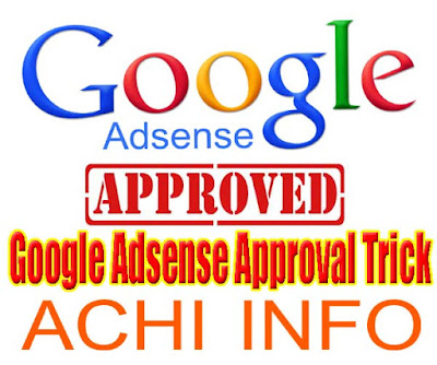 How To Get Google Adsense Account Approval For BlogSpot