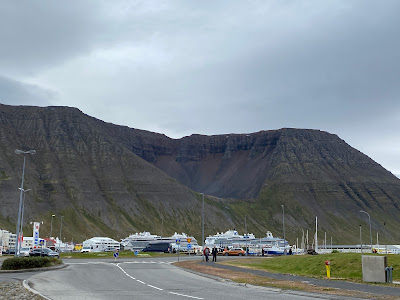 ships docked in Isafjordur, Iceland