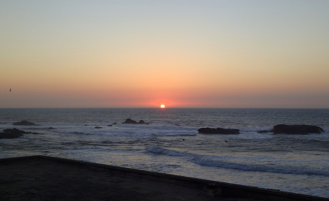 Sunset in Essaouira, Morocco