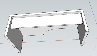 Tutorial Sketchup - Membuat Meja Kantor