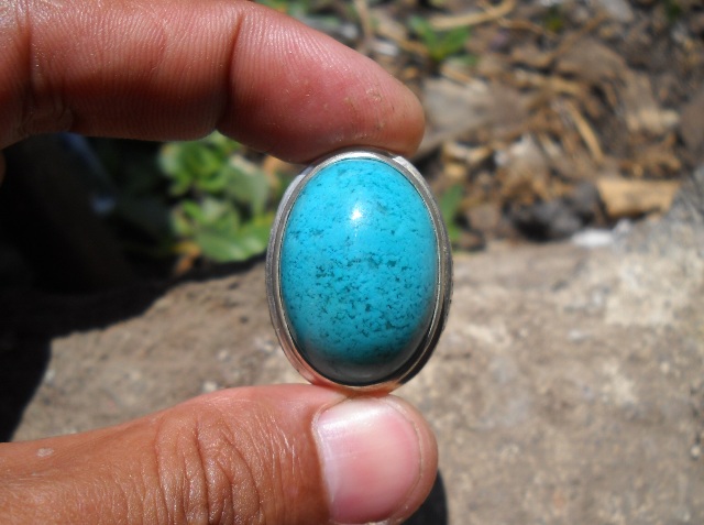 Lapak Batu Antik LBA BC63 Batu Bacan Biru Tanpa 