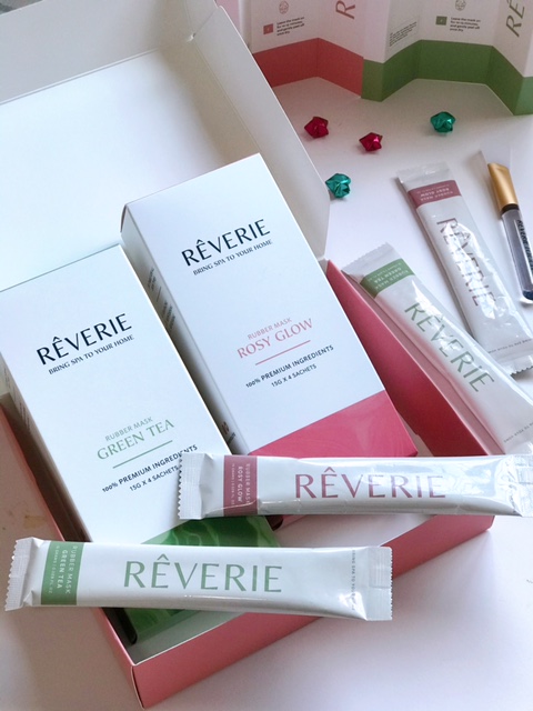 Reverie Touch Rosy Glow Rubber Mask + Green Tea Rubber Mask review