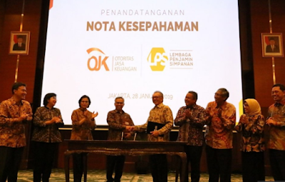 LPS dan OJK Tingkatkan Kerjasama dan Koordinasi 